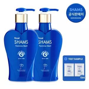 백옥생 로얄 샴스 여성청결제 220ml 2개