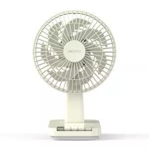 이지넷유비쿼터스 에어스핀 F3 미니 저소음 회전형 무선 탁상용선풍기 NEXTU 875WIND 그레이/영샵