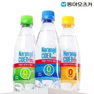 동아오츠카 나랑드사이다 제로 PET 350ml 20입 3종 택 1