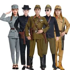 일본 순사 제복 군 무대 공연 의상 군복 연극 복장 남성 장교 군인 코스프레 일제시대