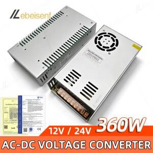 360W 고출력 스위칭 파워 서플라이 DC 12V 30A 24V 15A LED 조명 산업용 전원 어댑터