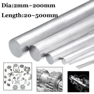 10pcs 1pcs 6061 알루미늄 고체 막대 라운드 직경 2mm 200mm 길이 50mm 100mm 150mm 300mm 500mm
