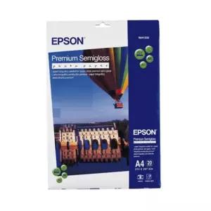 EPSON)프리미엄 반광택 포토용지(S041332 251g A4 20매)인쇄 사진 인쇄 사무