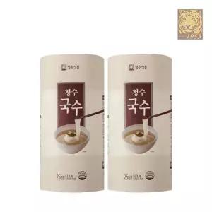 [NS홈쇼핑]청수 두루마리국수(소면) 2.5KG 2개[35901645]