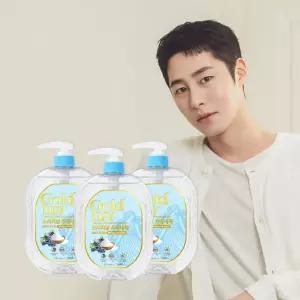 골드럽 오리지널 베이킹소다&구연산 주방세제 포도향 용기 1L 3개