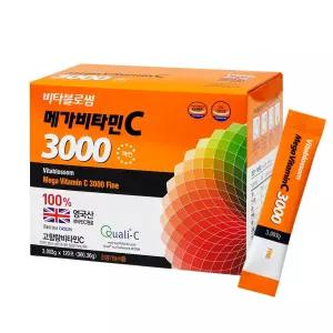 비타블로썸 메가비타민C 3000 영국산 고함량 비타민씨 가루 1포 3g 120포