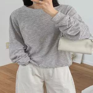 MADE 쿨 슬럽 스트라이프 긴팔 티셔츠 (3 color)