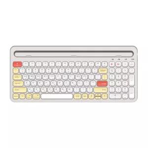 무선 PC 크래들 화이트 5.0 블루투스 태블릿 키보드 스마트폰 거치대