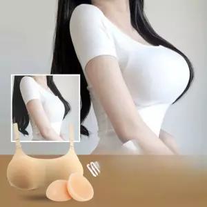 실리콘 뽕브라 여장 컵 세시포시 인조 여장남자 분장 브래지어 라텍스 브라