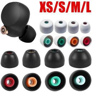소니 WF-1000XM5 1000XM4 이어팁 소프트 이어폰 귀마개 용 6PCS 교체 버드 실리콘 팁