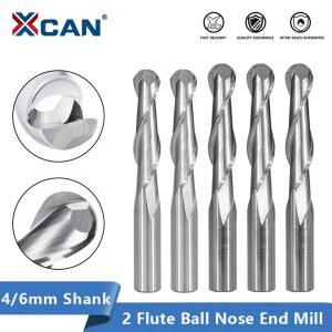 플루트 6MM 샹크 CNC 트리머날6MM 밀링 초경 비트 라우터 트리머비트 나선형 목공 커터 엔드
