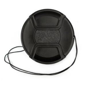 37mm 40.5mm 센터 핀치 로고가 없는 카메라 렌즈용 스냅온 캡 커버