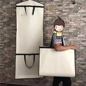 웨딩드레스 보관 가방 손잡이 방진 커버 한복 양복