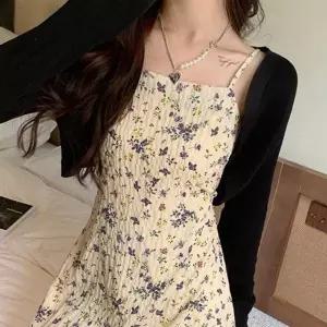 가디건 캐주얼 여성 얇은 크롭 볼레로 여름 OWFHY372