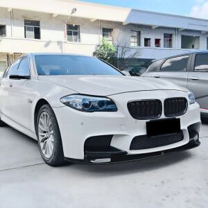 BMW 5 시리즈 F10 520i 2010-2017용 프론트 에어 디플렉터 범퍼 립 턱 보호대 튜닝 바디 키트