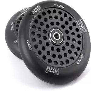 ABEC-9 베어링이 설치된 스턴트 트릭 스쿠터를 위한 리미트 프로 휠 120x24mm 오일 슬릭 하니코어 교체
