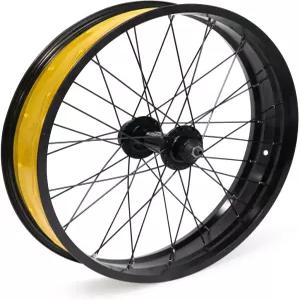 ZTZ 20/26 x 4.0 인치 팻 타이어 자전거 앞바퀴 알루미늄 합금 림 36H 고강도 휠셋 135mm 허브 퀵 릴리스