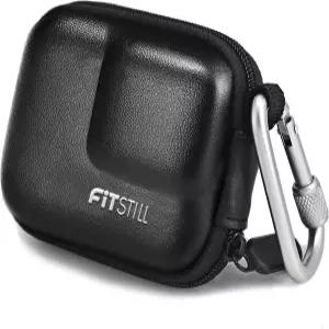 고 프로 히어로 13용 FiTSTILL 블랙 PU 미니 휴대용 케이스 하드 쉘 여행용 보관