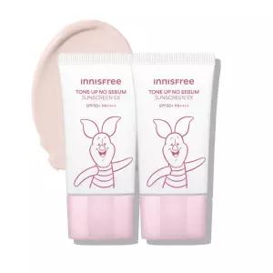 이니스프리 톤업 노세범 선스크린 EX 60mL 곰돌이 푸 에디션 2개