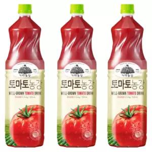 웅진 가야농장 토마토농장 주스 1.5L 12PET