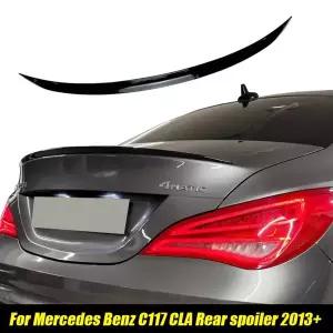 메르세데스 벤츠 호환 액세서리 CLA C117 C118 CLA200 CLA260 CLA45 AMG 2013- 자동차 뒷 트렁크 스포일러