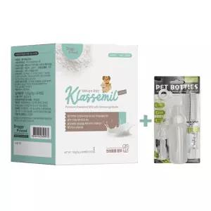 반려동물우유 강아지 고양이 클라쎄밀 플러스 분유스틱+젖병 세트
