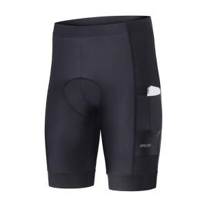 ARSUXEO 남성용 자전거 사이클링 반바지 5D 젤 패드 여름  스포츠 MTB 반바지 통기성 빠른 건조 자전거 반