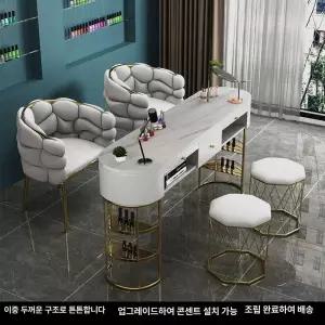 네일테이블 인테리어 네일선반 투명 뷰티 네일