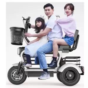 500W 편안한 노인 성인용 삼륜 전동차 나드리 화물 전동 스쿠터 전동카