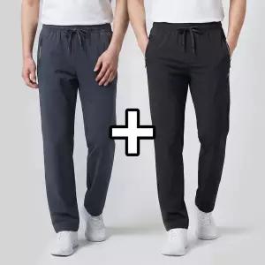 필드웍스 남성 여름용 스판 트레이닝 팬츠 조깅 운동복 체육복