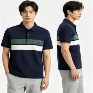 빈폴 피케 젠틀 칼라넥 반소매 티셔츠 BC5251CB7