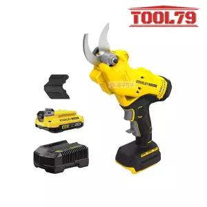 스탠리 SCPP32D1 충전 전지가위 20V MAX 2.0Ah 배터리 1개 최대 32mm 절단 오버몰드 핸들 무선