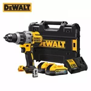 디월트 20V MAX 충전 햄머드릴 드라이버 세트(파워스택 5.0Ah 2팩)