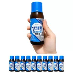 큐원 상쾌환 부스터 제로 100ml 10개 음주전후 마시는 숙취해소 음료 저칼로리