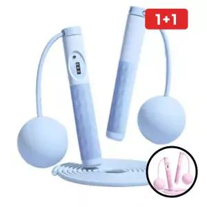 실내 줄넘기 무선 무게추 노라인 카운트 전신 홈트 유산소운동