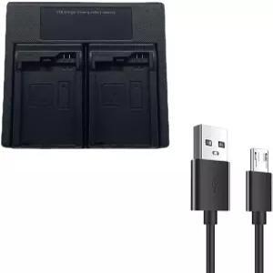 소니 PSP 1000 2000 3000 US 유니버설 PS110용 블랙 뉴 듀얼 배터리 충전기