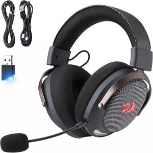 레드라곤 H858 3모드 무선 게임 헤드셋 7.1 서라운드 사운드 53mm 드라이버 메모리 폼 이어 패드 분리형