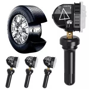 FWTQ 433Mhz TPMS 센서 쉐보레 말리부 실버라도 임팔라 크루즈와 호환되는 GM 타이어 공기압 모니터링