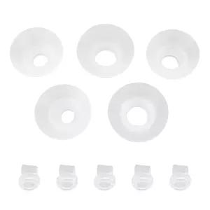 마힌쿠스 유방 펌프 교체 부품 5pcs 13mm 오리털 밸브 및 대부분의 전기 플랜지 삽입 키트