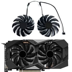 비디오 카드 냉각 선풍기 기가바이트 GTX 1650 RTX 2060 SUPER 88mm 4 핀 T129215SU PLD09210S12HH