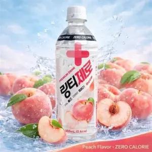 링티 제로 복숭아 500ml 24개입 아이스티 음료수 음료 수분보충 칼로리