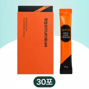 핏업 애사비 사과초모식초 30포 450g 애플사이다비니거 천연발효 초산균 스틱