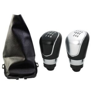 Ford Fiesta 2008 2009 2010 2011 2012 자동차 스타일링 액세서리 5/6 속도 수동 기어 시프트 노브 게이 터