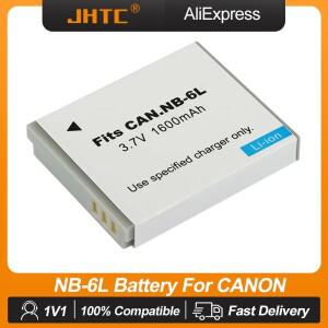 캐논 파워 샷 카메라용 NB 6L NB-6L 배터리 1600mAh SX520 HS SX600 IXUS 85 95 200 210 105