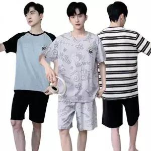 [하프클럽/]남성용 기본 반팔 티셔츠 캐주얼 셔츠 여름 의류