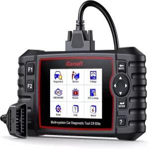 모든 차량용 iCarsoft CR Elite(향상된 버전) OBD2 스캐너 엔진/변속기/ABS/에어백 스캔 도구 49회 재설정