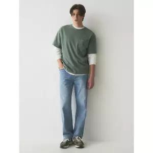 후아유 Lightweight Wide Denim WHTJE2431M 245265