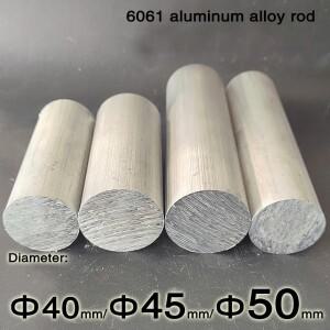 6061  알루미늄 솔리드 원형 막대  직경 Φ 40mm  길이 100mm  300mm
