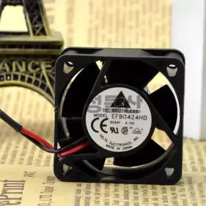 델타 24V 0.1A 40mm 듀얼 볼 베어링 인버터 팬 EFB0424HD