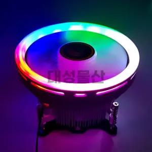 CPU 쿨러 RGB 120mm i3 i5 i7 방열판 인텔 LGA 1156 1150 115
